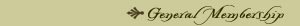 General Membership